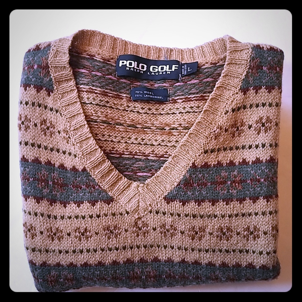 Polo Golf By Ralph Lauren Sweater Vest